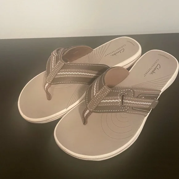 Clarks flip flops Cloudsteppers cushionsoft - Picture 4 of 8